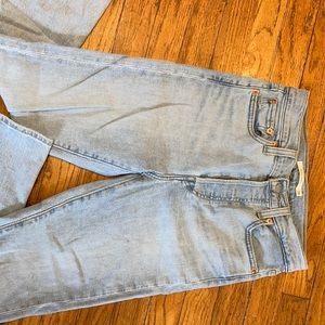 Levi 26 Button Fly Wedgie Jeans